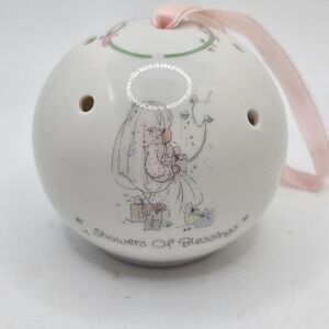 Vintage Precious Moments Pomander Ball‎ "Showers of Blessings" 1999 Baby Shower